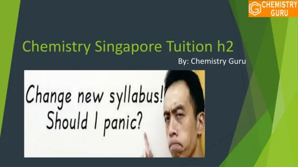 Searching for Chemistry Singapore Tuition h2