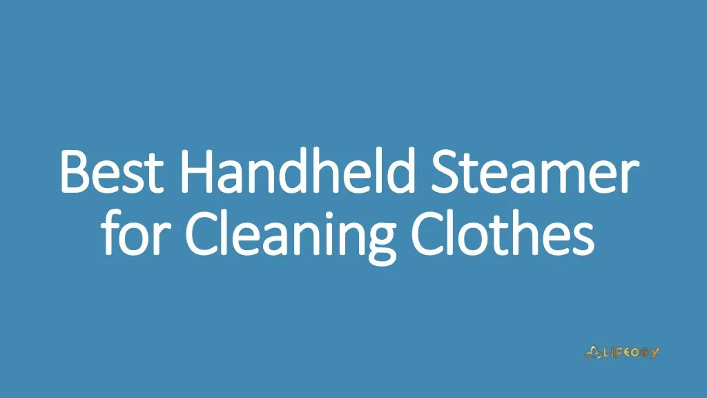 best handheld steamer for cleaning clothes