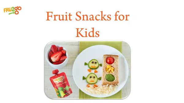 Natural Fruit Snacks for Kids