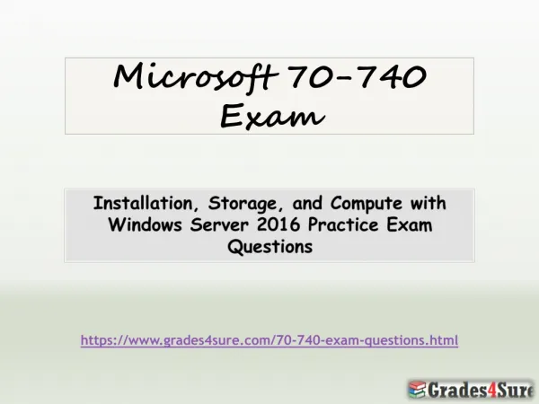 70-740 Exams Questions