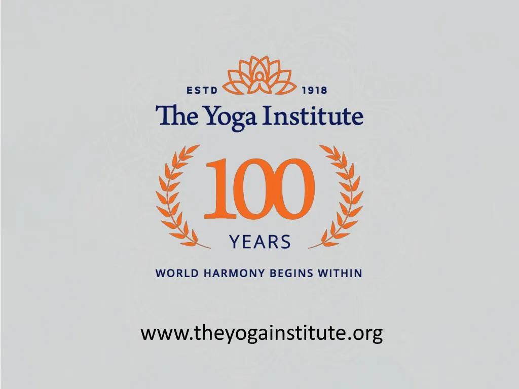 www theyogainstitute org