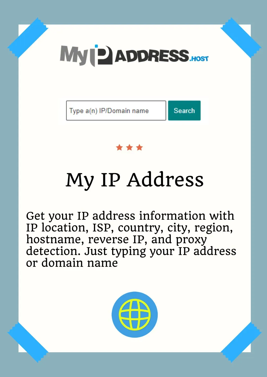 my ip address