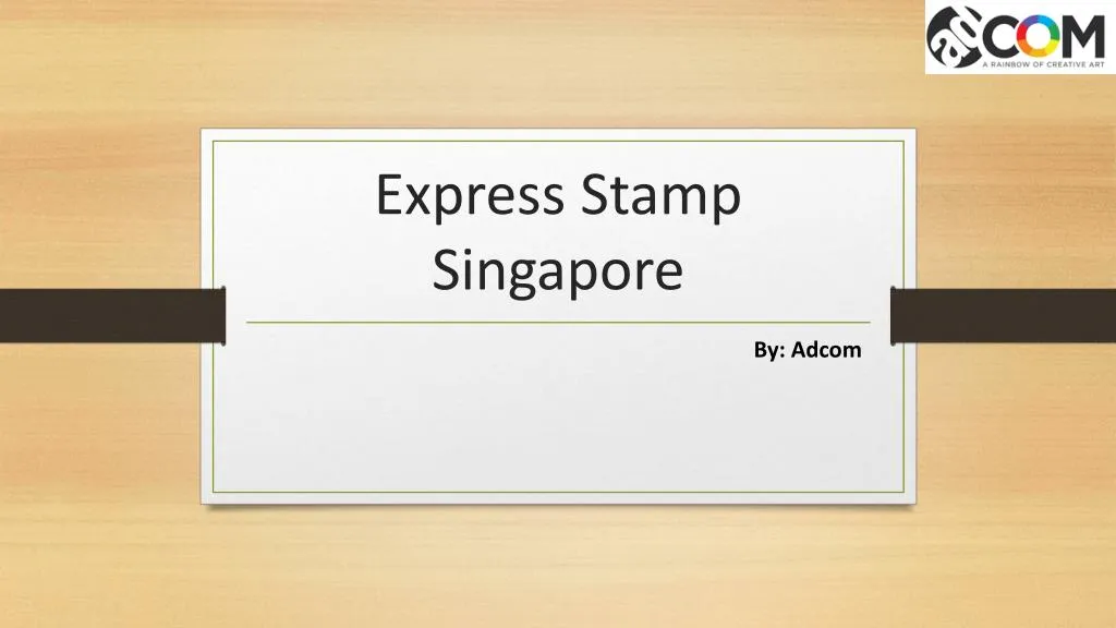 express stamp singapore