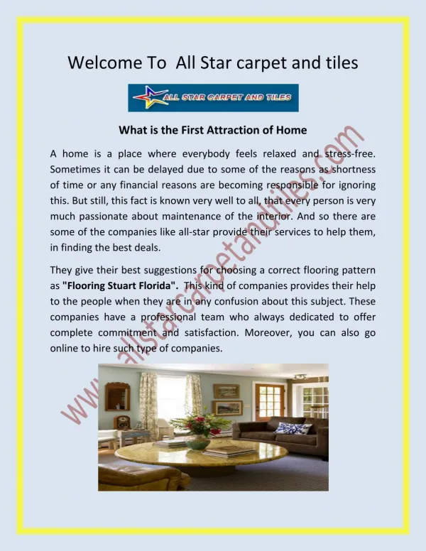 Carpet Jensen Beach Florida - All Star carpet and tiles.pdf