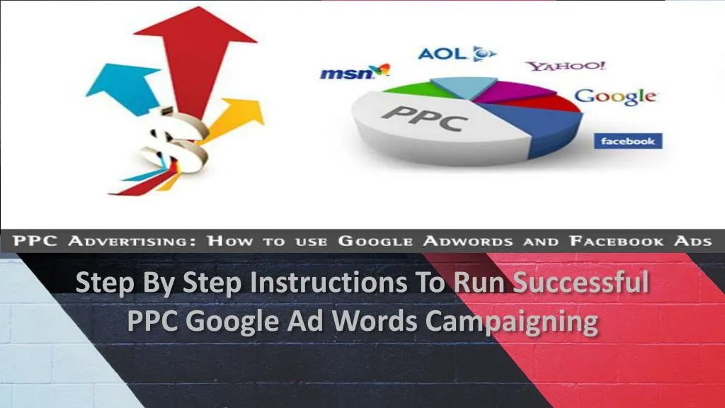 step by step instructions to run successful ppc google ad words campaigning
