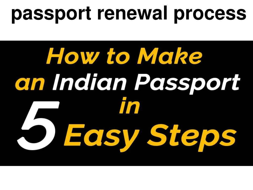 passport renewal process