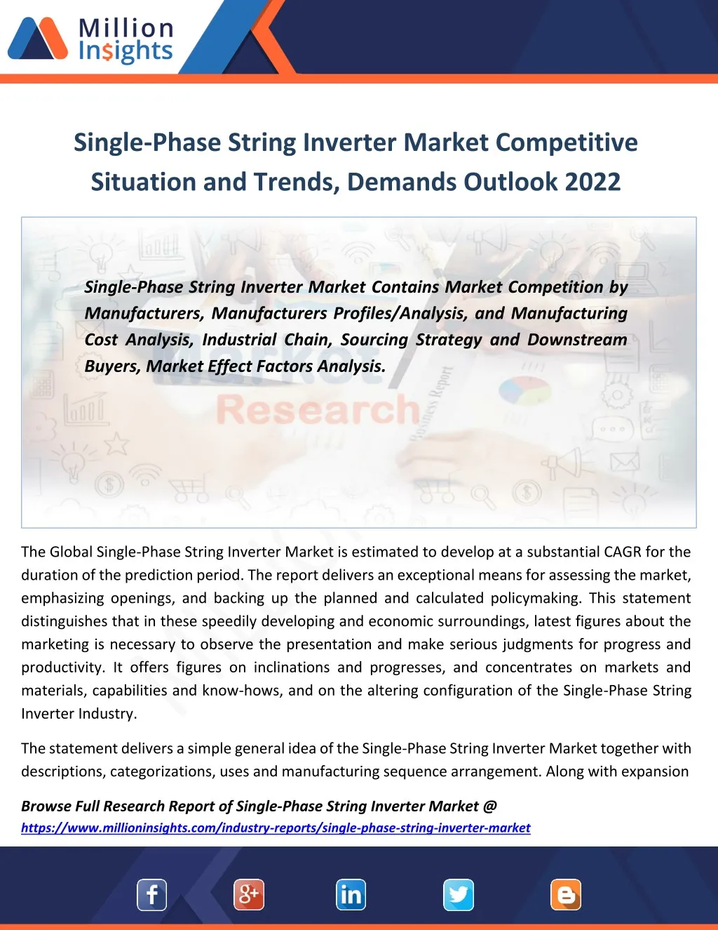 single phase string inverter market competitive