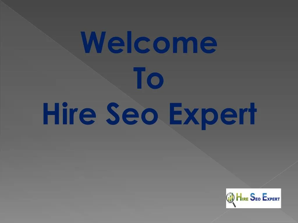welcome to hire seo expert