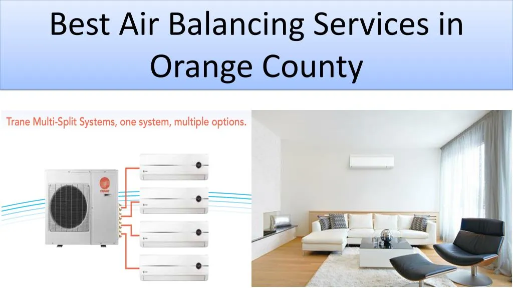 best air balancing services in orange county