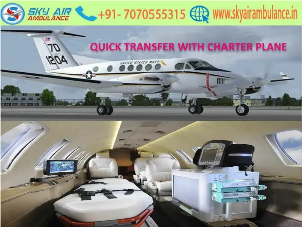 Avail 24-hours Sky Air Ambulance services from Bangalore to Delhi at low cost