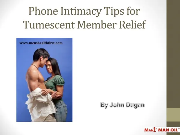 Phone Intimacy Tips for Tumescent Member Relief