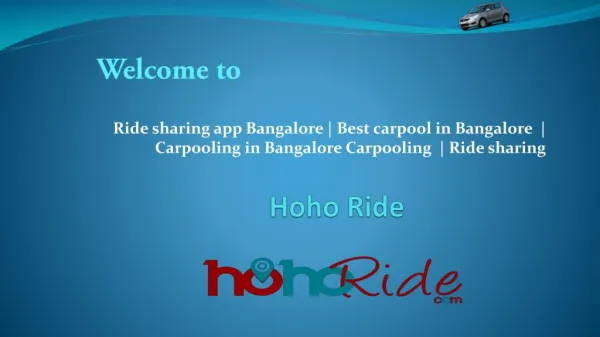 Carpooling in Bangalore