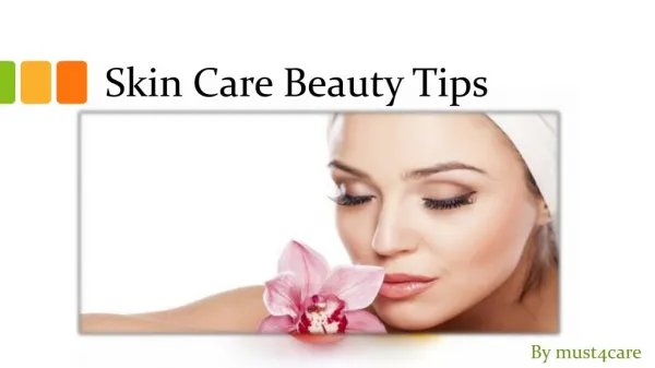 Beauty Tips of Skin Care