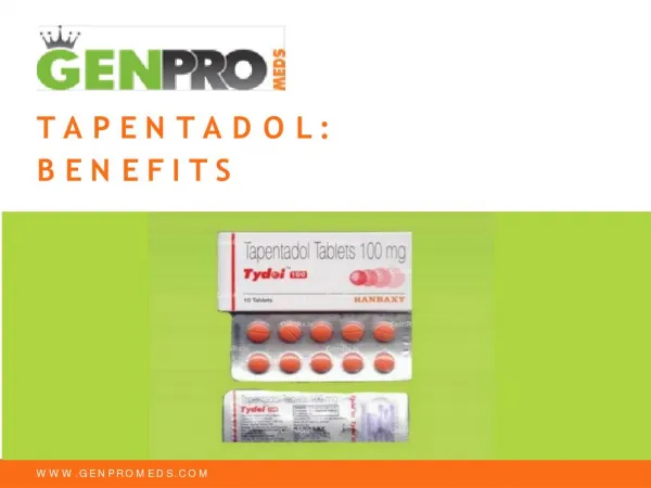 Important health benefits of buy tapentadol online