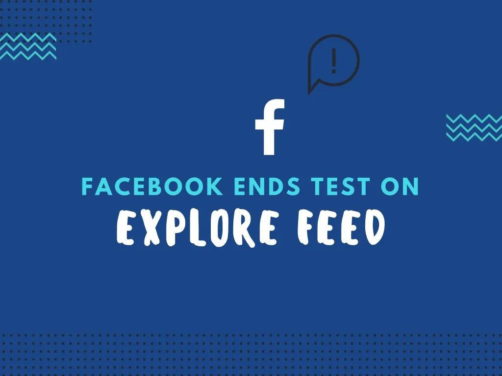facebook ends test on