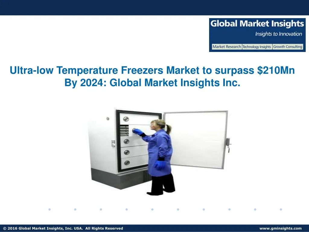 ultra low temperature freezers market to surpass