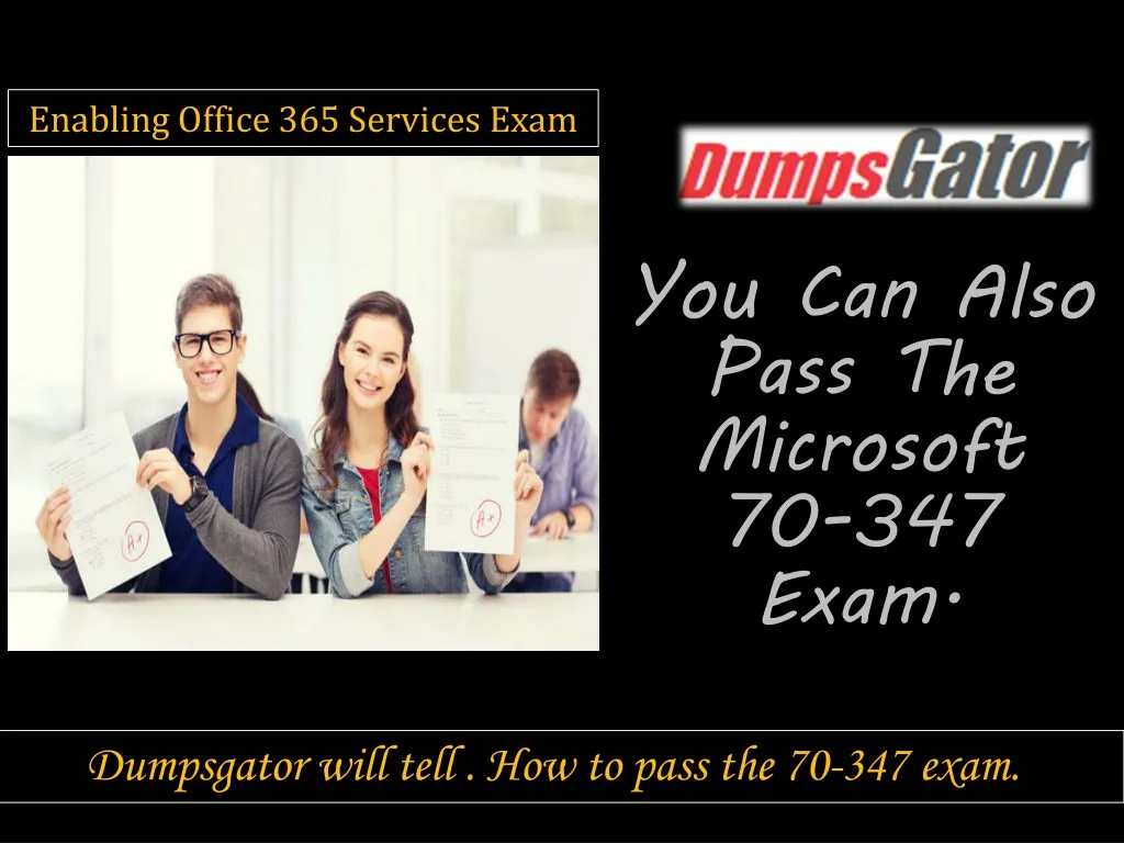 enabling office 365 services exam