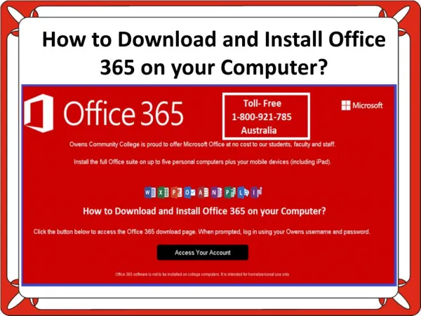 How to Download and Install Office 365 on your Computer?