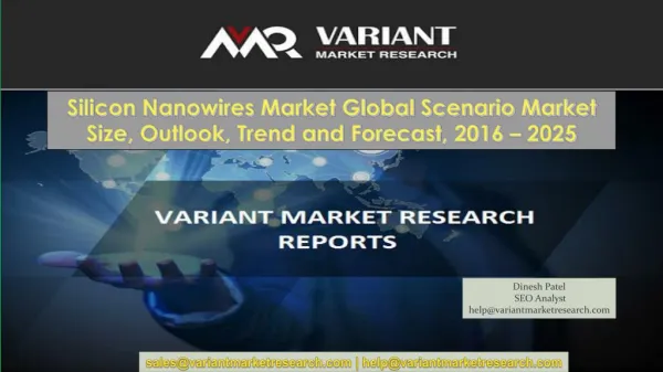 Silicon Nanowires Market