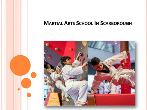 Martialarts School in Scarborough