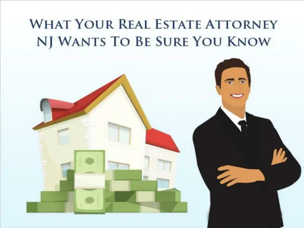 What Your Real Estate Attorney NJ Wants To Be Sure You Know | SobelLaw