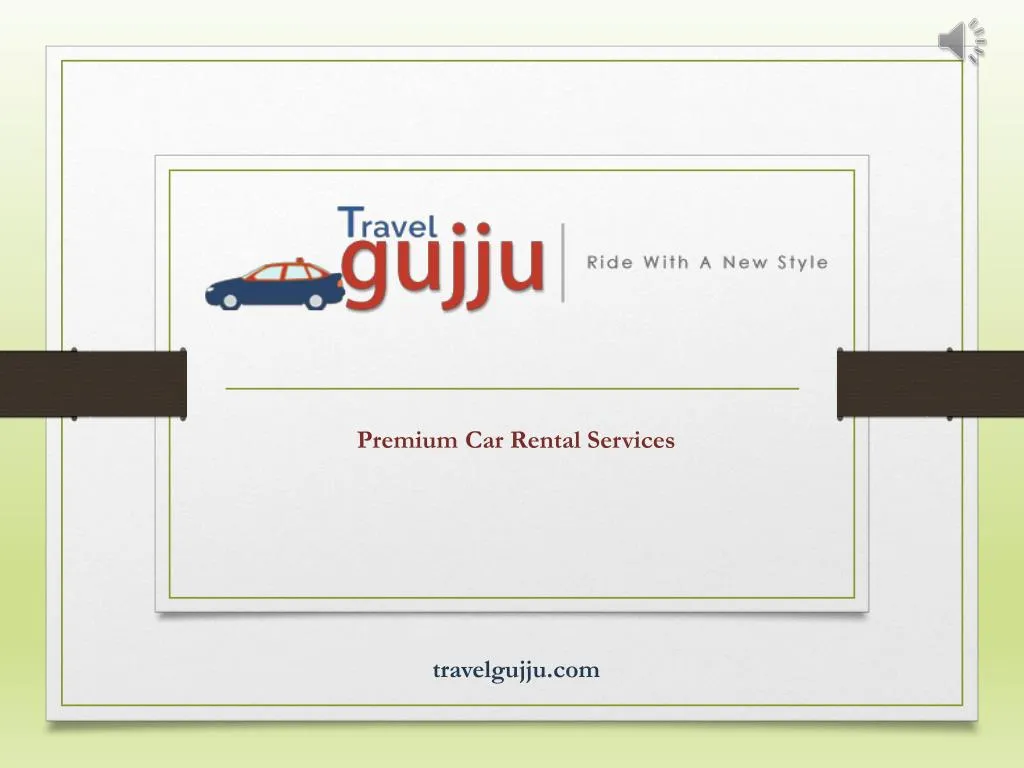 premium car rental services