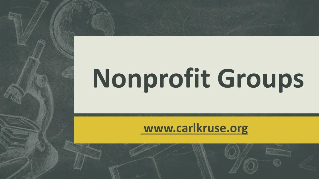 nonprofit groups