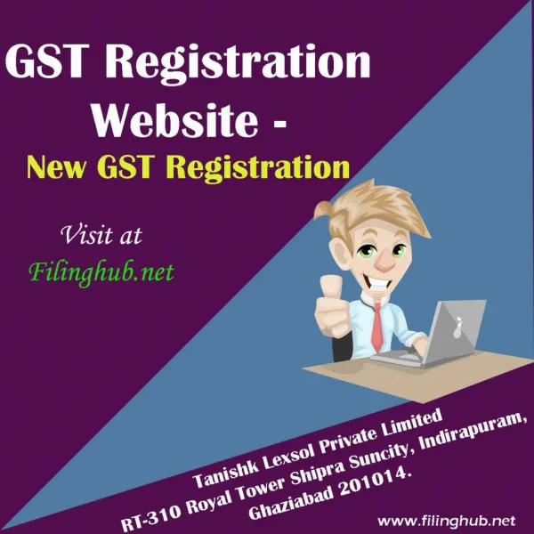 New Gst Registration Website | filinghub.net