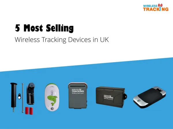 5 Most Selling Wireless Tracking Devices in UK