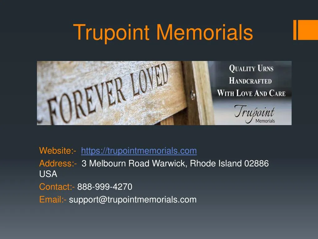 trupoint memorials