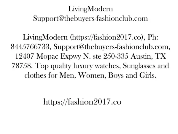 LivingModern Fashion2017.co
