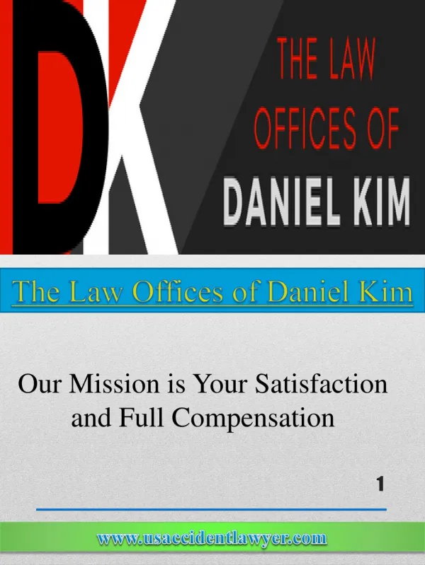 The Car Accident Lawyer - Daniel Kim
