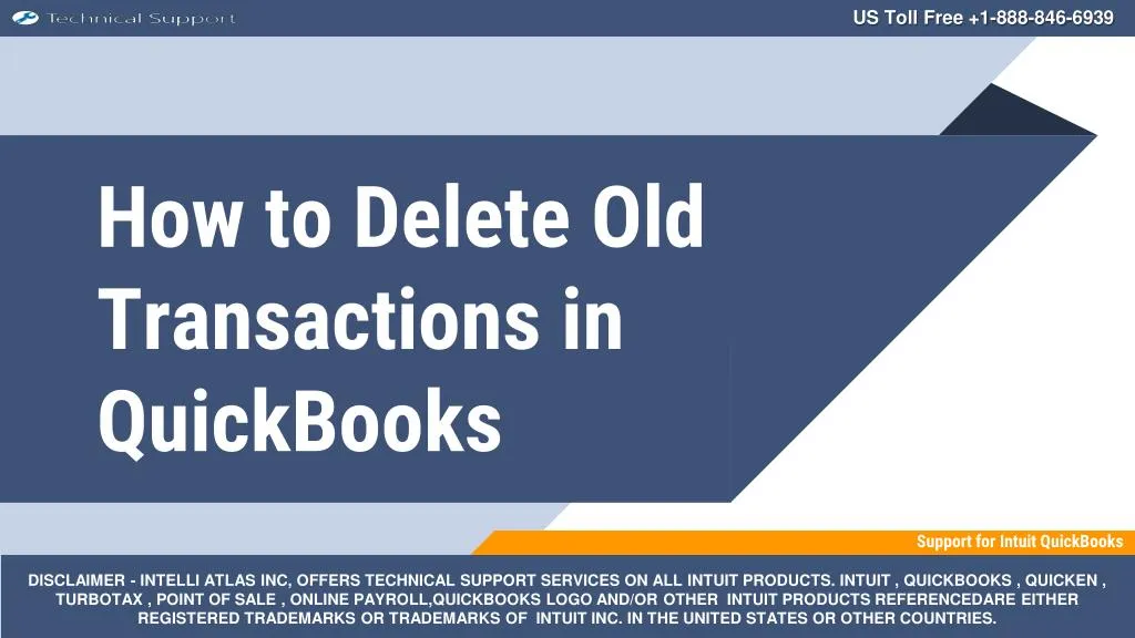 how to delete old transactions in quickbooks