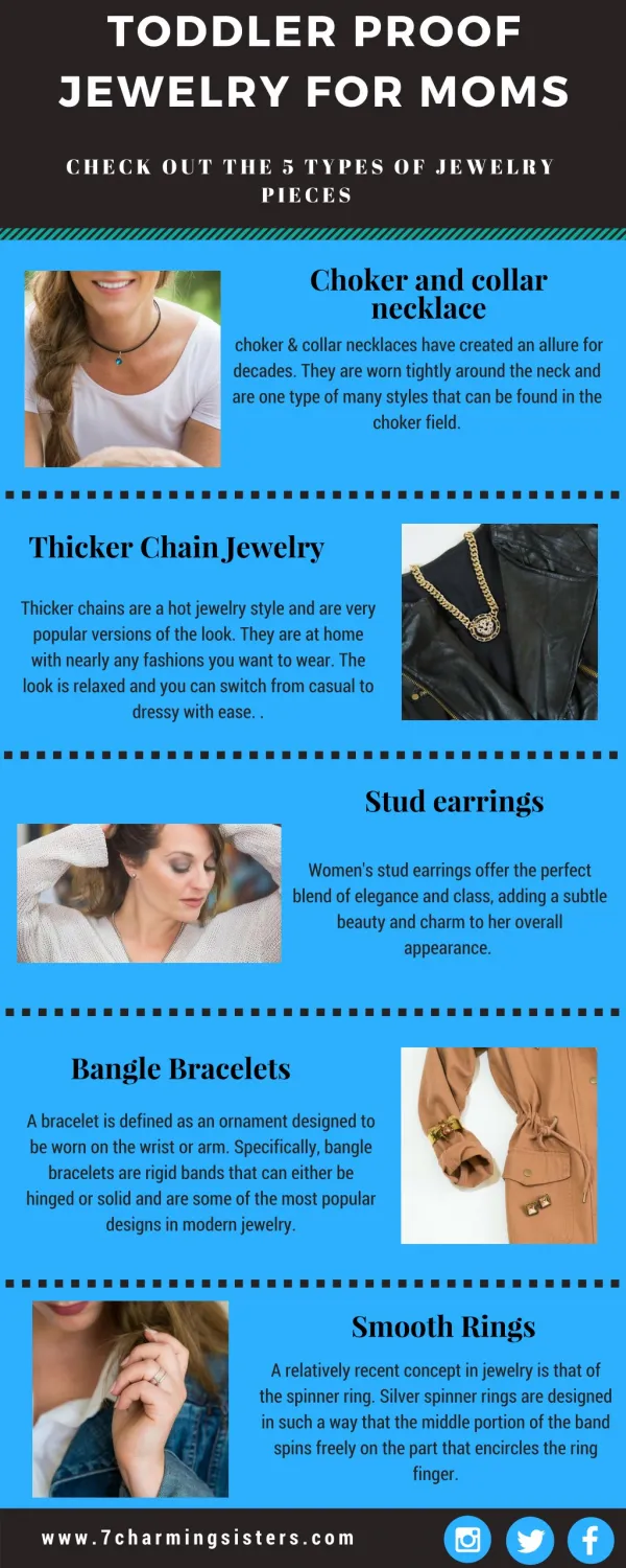 Toddler Proof Jewelry For Women| 7CS Jewelry