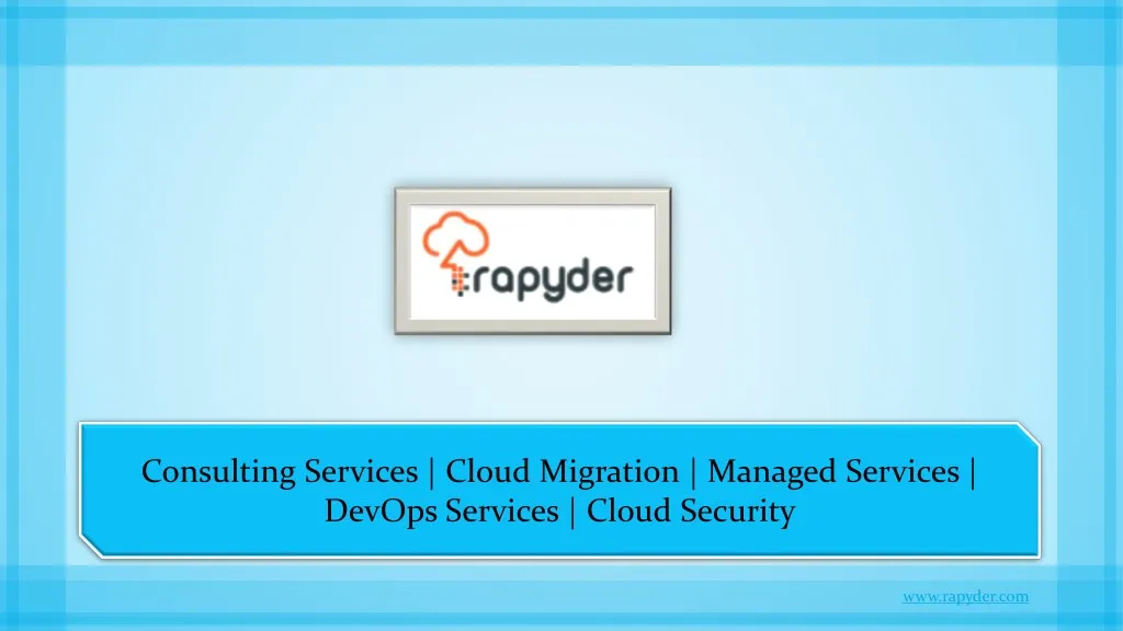 consulting services cloud migration managed
