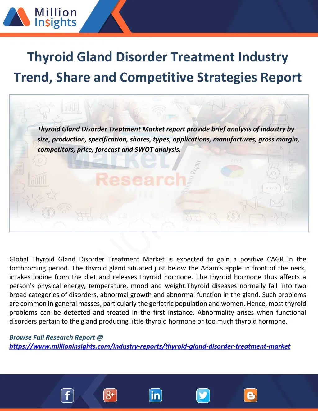 thyroid gland disorder treatment industry trend