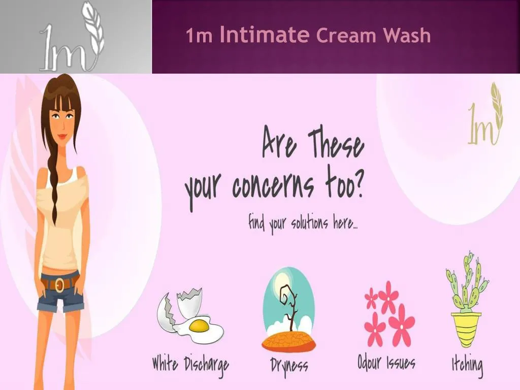 1m intimate cream wash