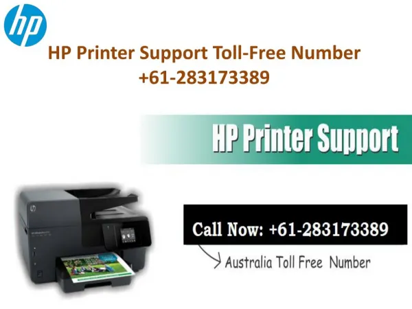 HP Printer Support Toll-Free Number 61-283173389