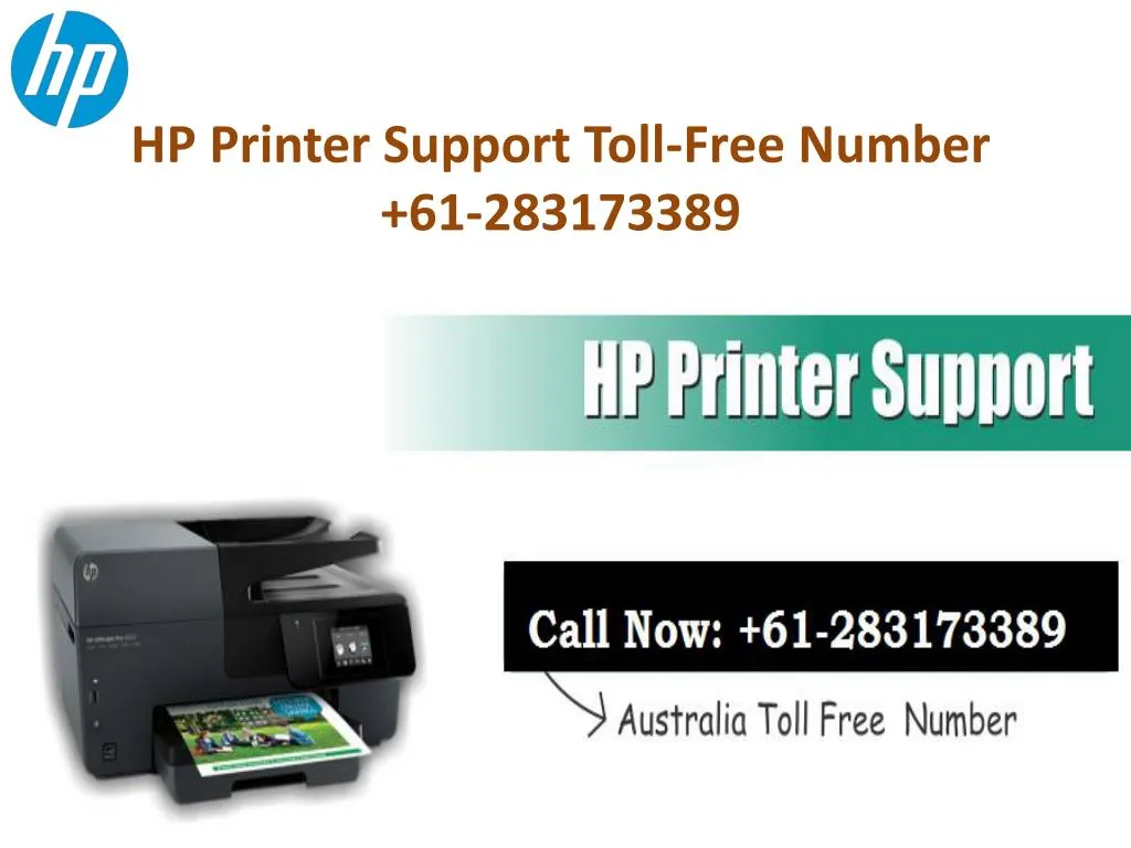 hp printer support toll free number 61 283173389