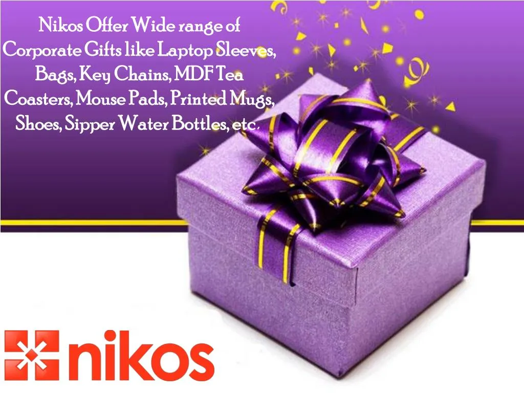 nikos offer wide range of corporate gifts like