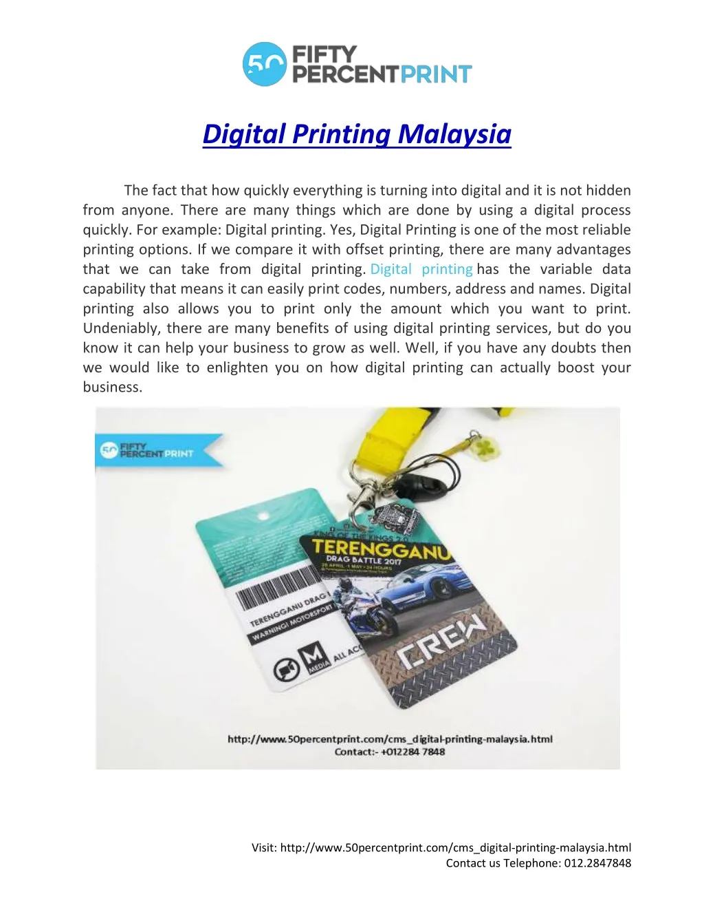 digital printing malaysia