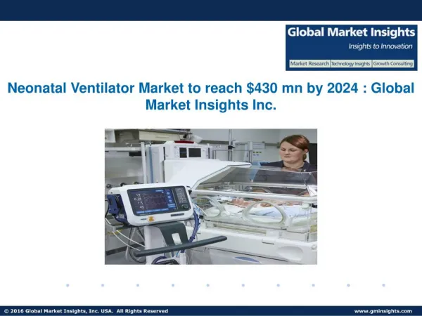 Neonatal Ventilator Market Analysis Report, Share, Growth, Trend, and Forecast, 2024