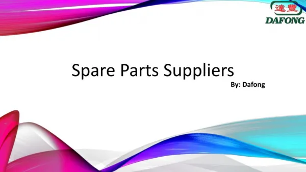 Looking for Spare Parts Suppliers