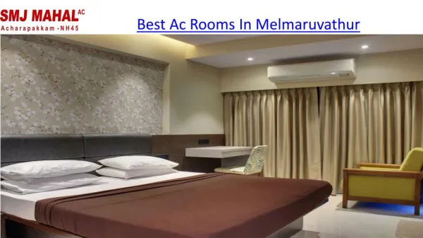 best ac rooms in Melmaruvathur
