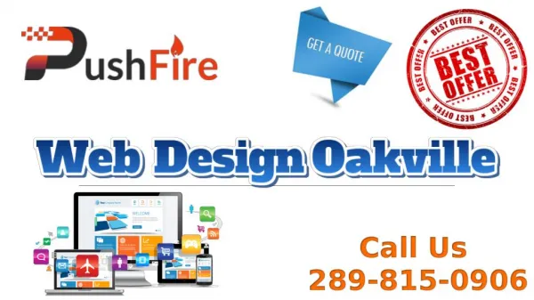 Oakville Web Design - Develop Your Website Within 15 Days