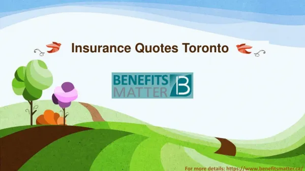 Insurance Quotes Toronto