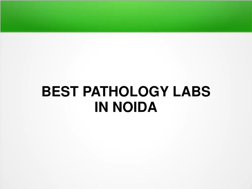 best pathology labs in noida