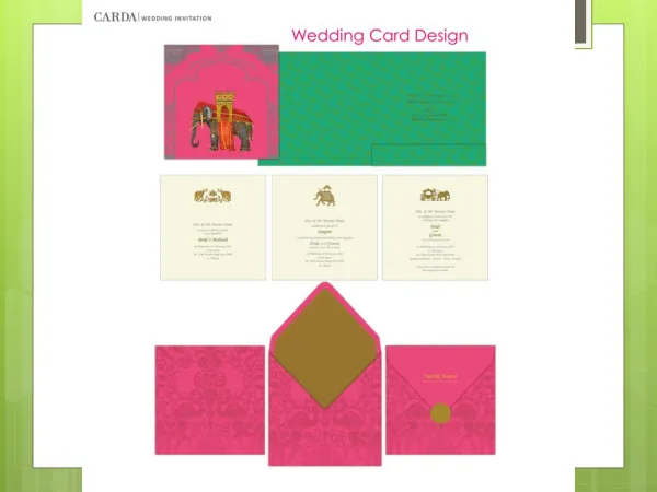 CARDA - Custom Designed Wedding Invitations