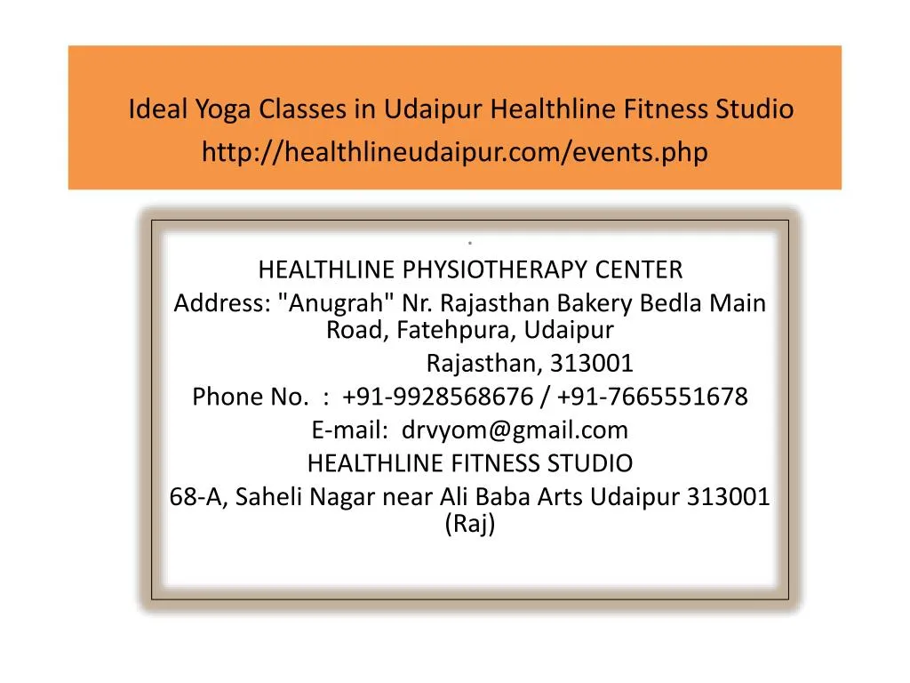 ideal yoga classes in udaipur healthline fitness studio http healthlineudaipur com events php