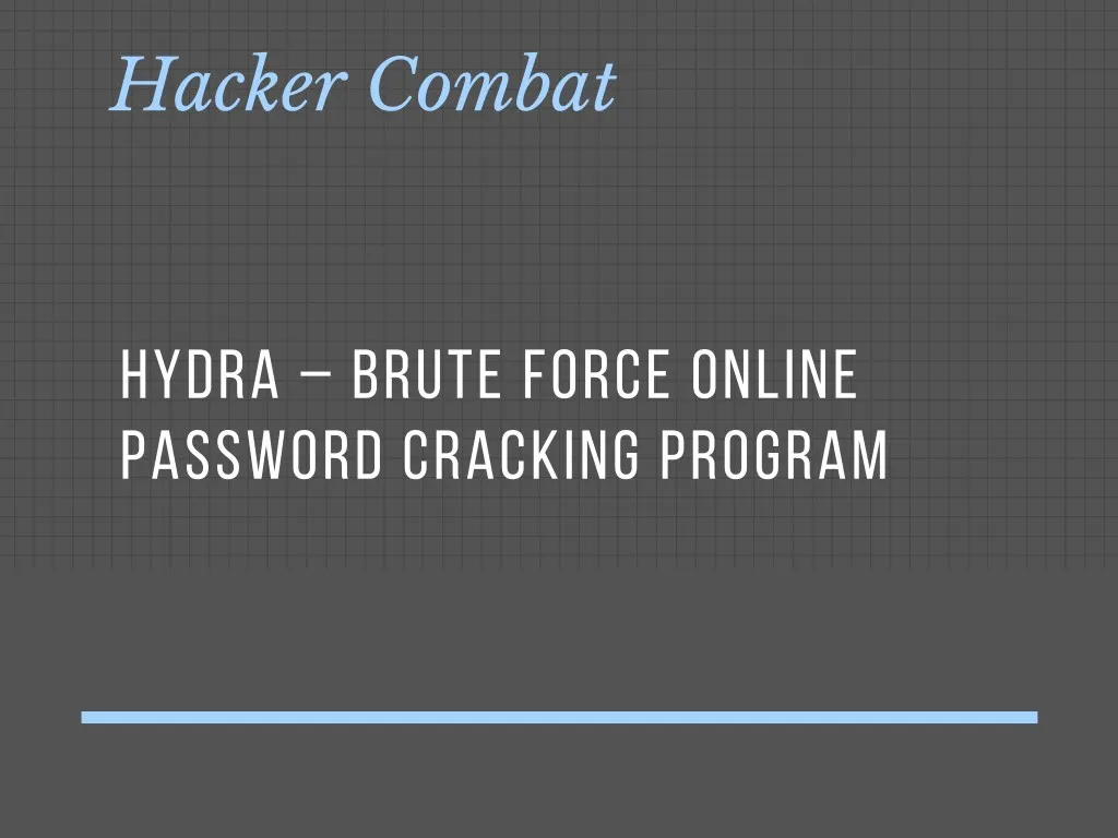 hacker combat